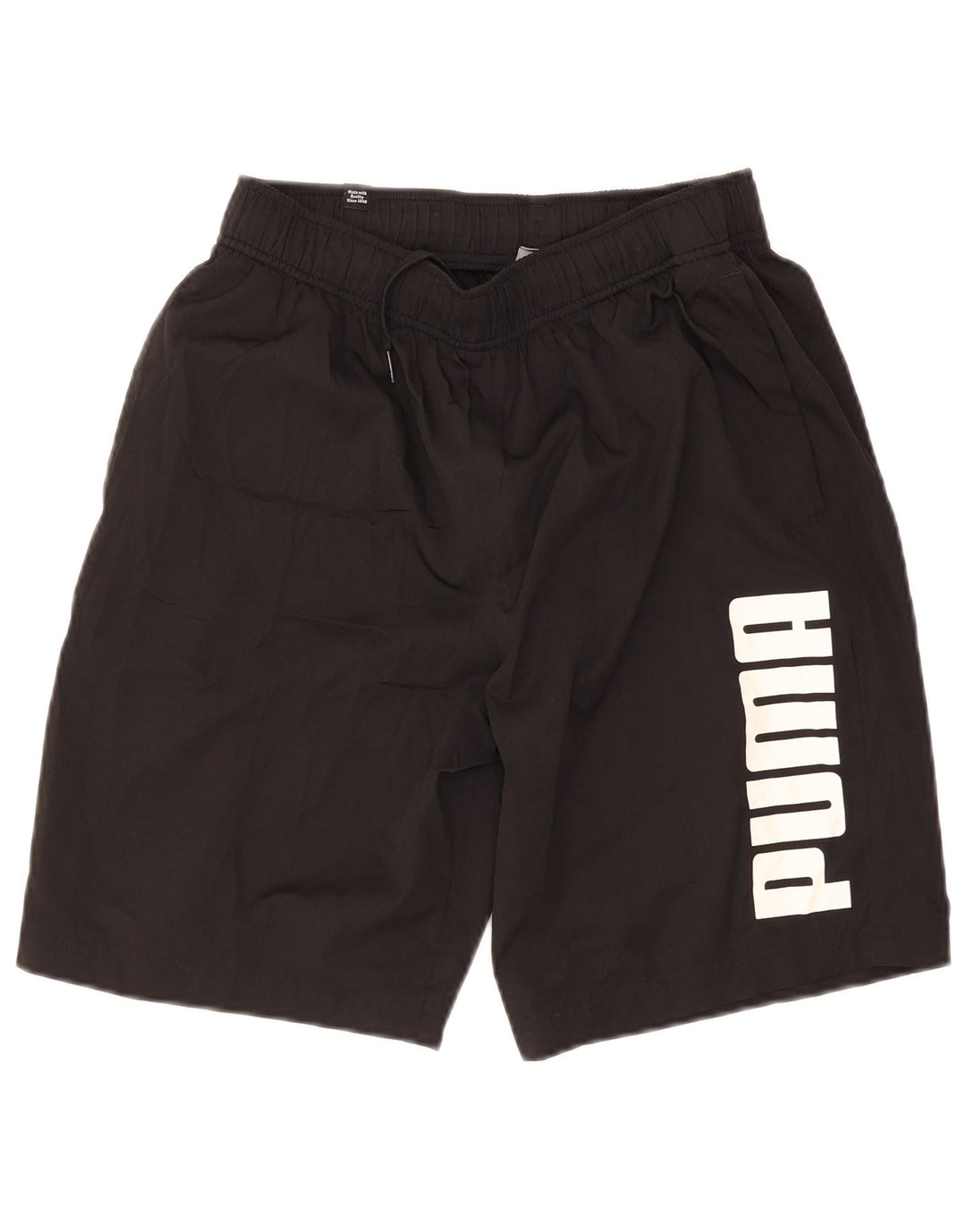 Puma Herren Graphic Sport Shorts Medium Schwarz Polyester