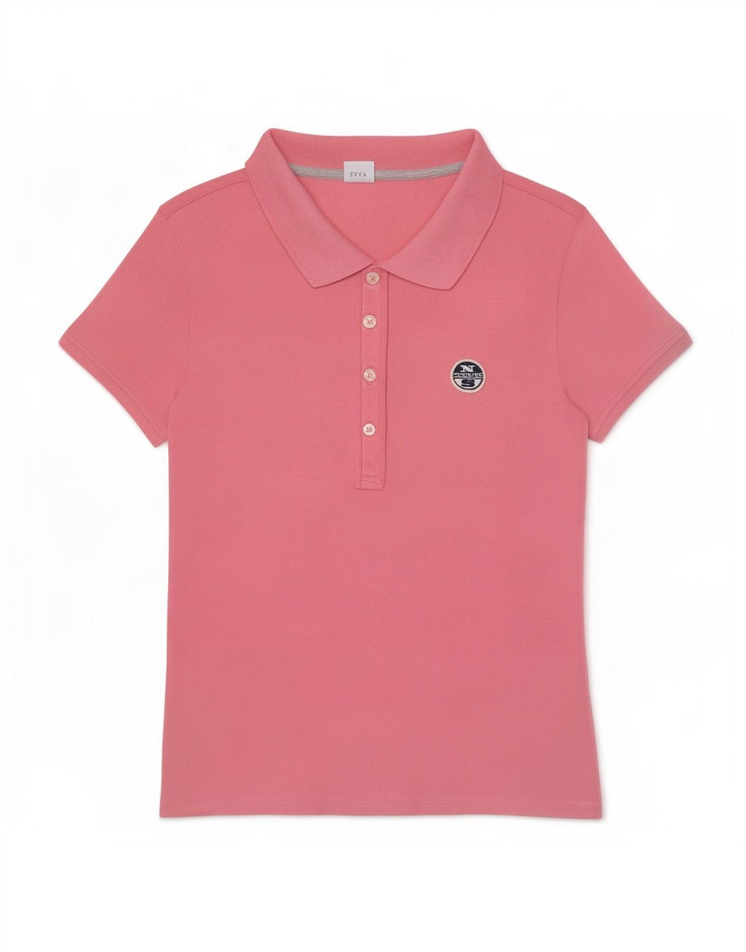 North Sails Dame Polo Shirt UK 12 Medium Pink