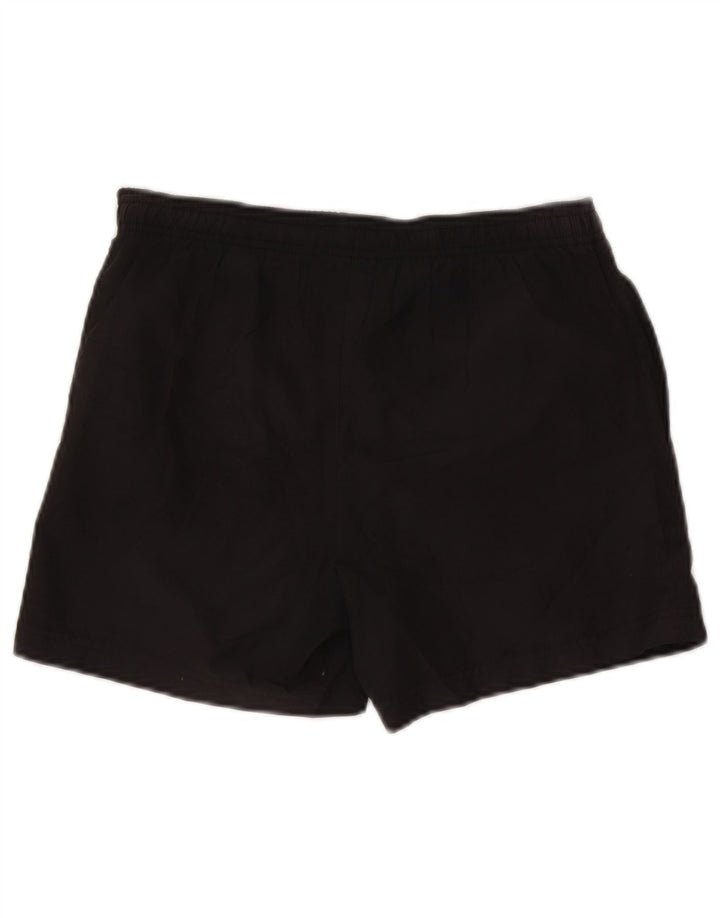 Champion Womens Sport Shorts UK 8 Small  Black Polyester