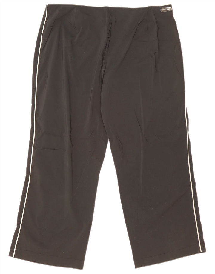 Colmar Womens Cropped Trousers IT 48 XL W34 L24 Black Polyamide