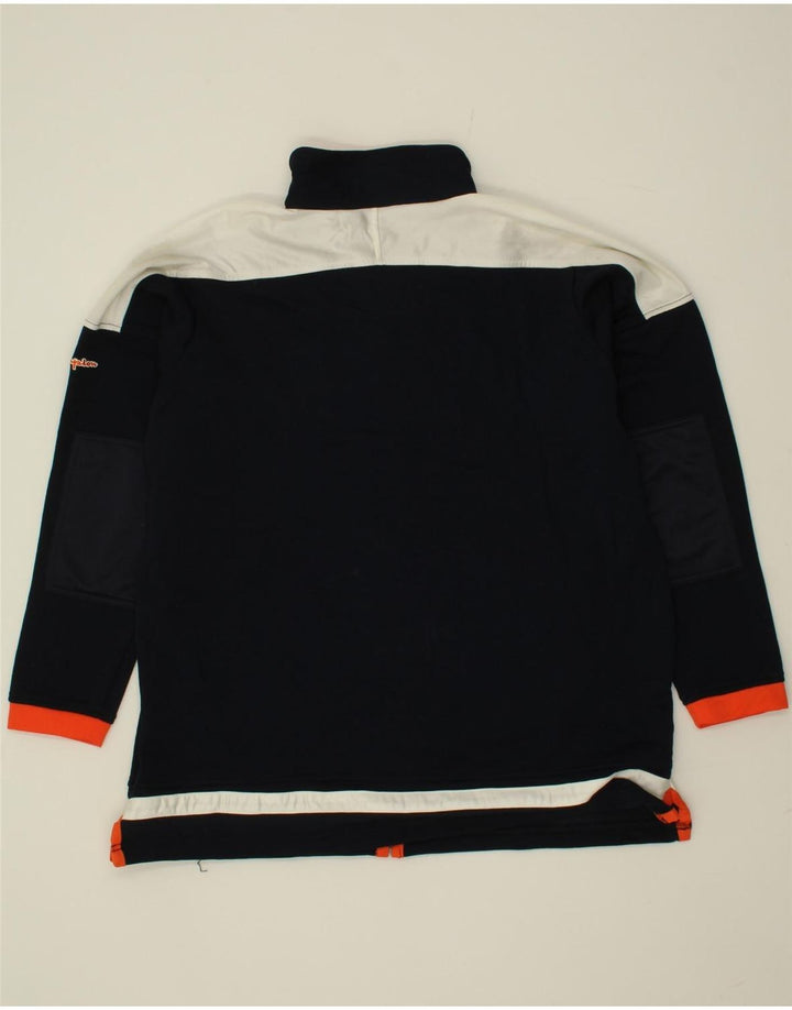 CHAMPION Boys Tracksuit Top Jacket 13-14 Years  Navy Blue Colourblock Vintage Champion and Second-Hand Champion from Messina Hembry 