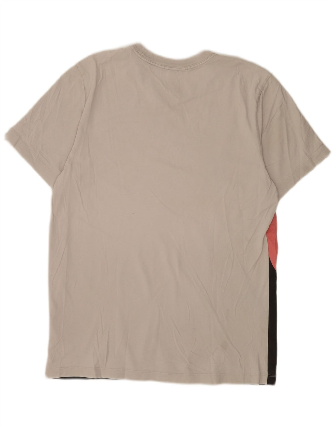 Nike Mens T-Shirt Top Large Grey Colourblock