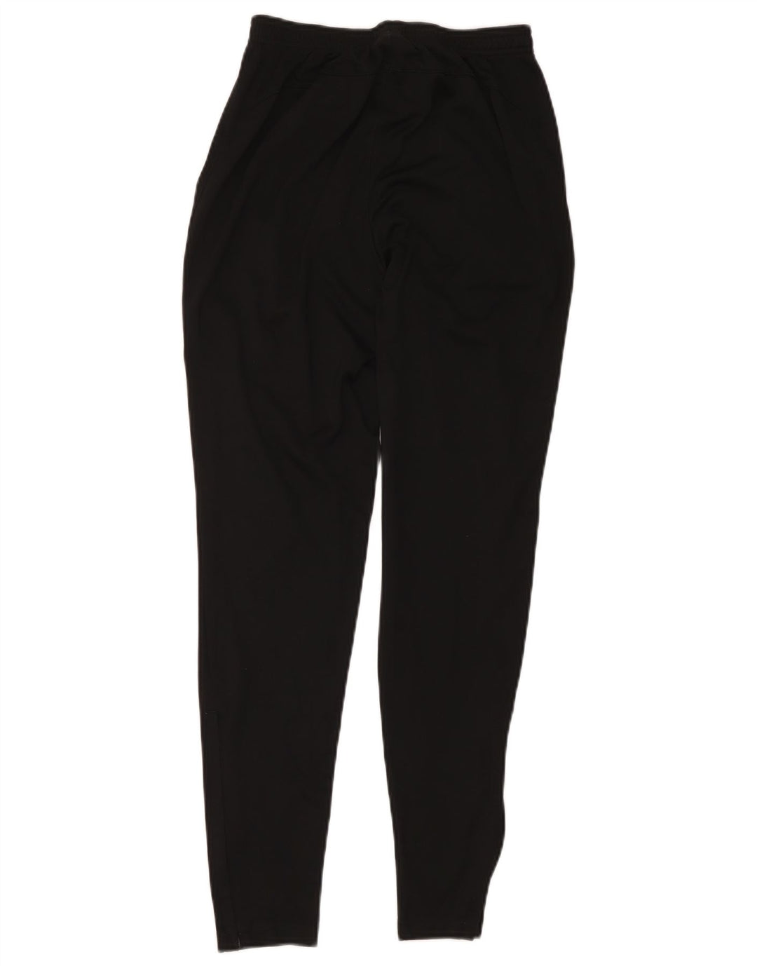 Nike Womens Dri Fit Graphic Tracksuit Trousers UK 8 Small Black Polyester