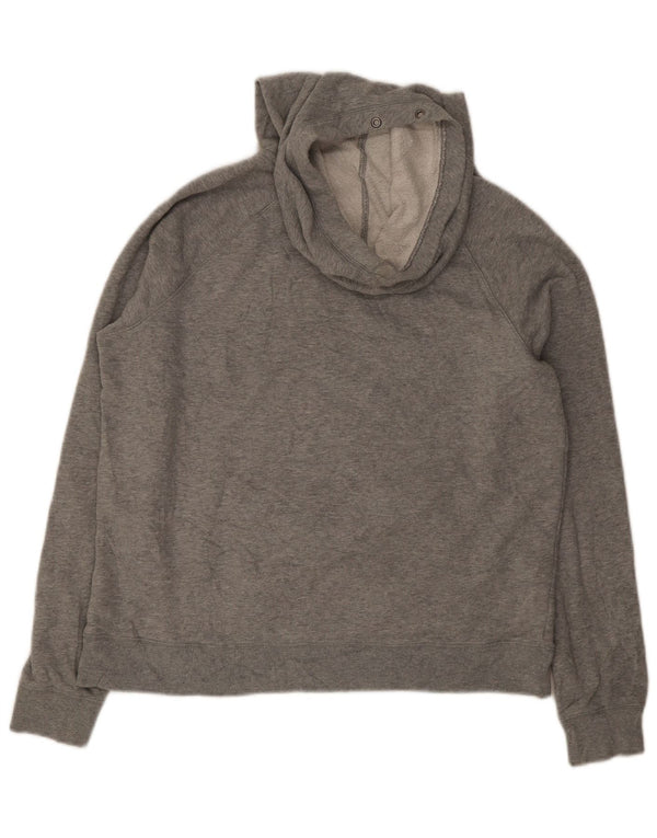 Nike Pull à capuche pour femme UK 14 Large Gris Coton