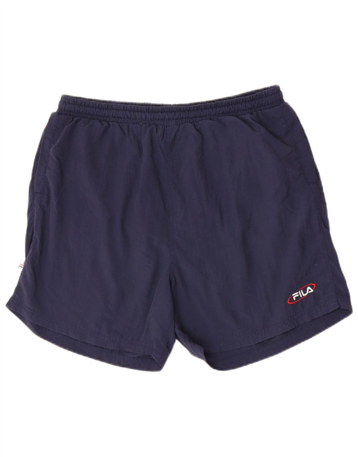 Fila Mens Swimming Shorts Medium  Navy Blue