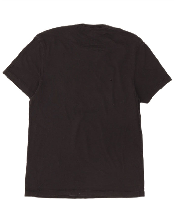 True Religion Mens Graphic T-Shirt Top Small Black Cotton