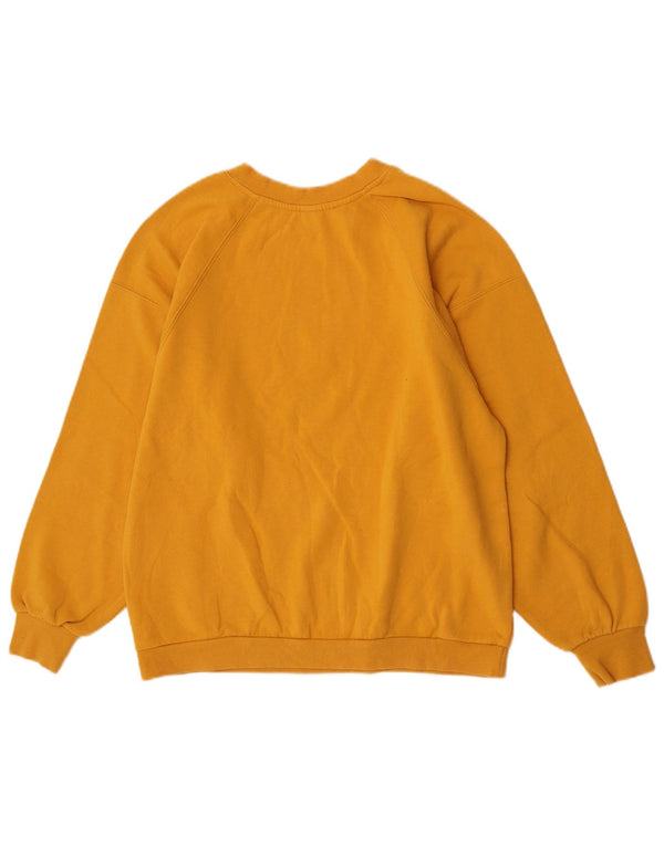 Lee Boys Graphic Sweatshirt Jumper 11-12 Years Yellow Cotton