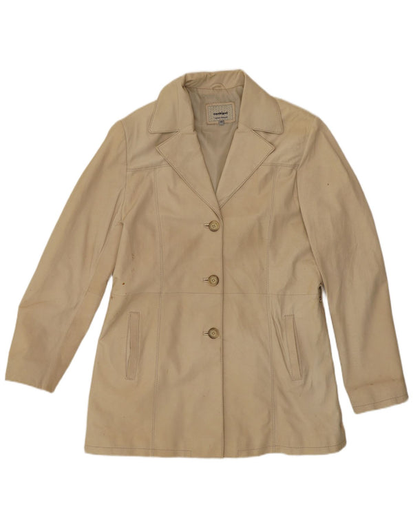 Cappotto Donna in Pelle CONBIPEL IT 48 XL Pelle Beige