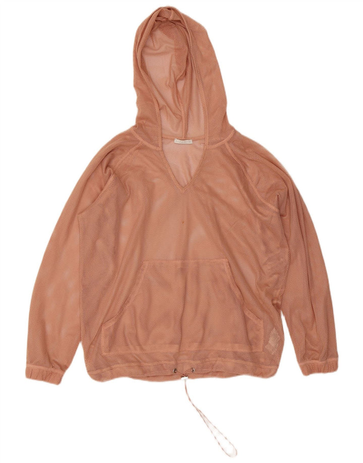 Pulover supradimensionat pentru femei Zara, jachetă de top pentru trening UK 10, roz mic