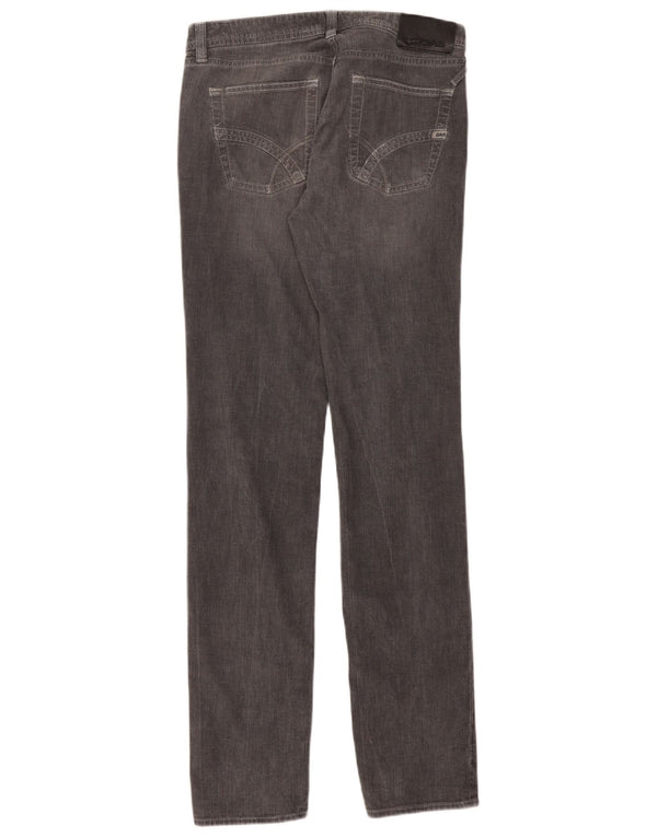Gas Mens Albert Slim Jeans W32 L34 Cinza Algodão