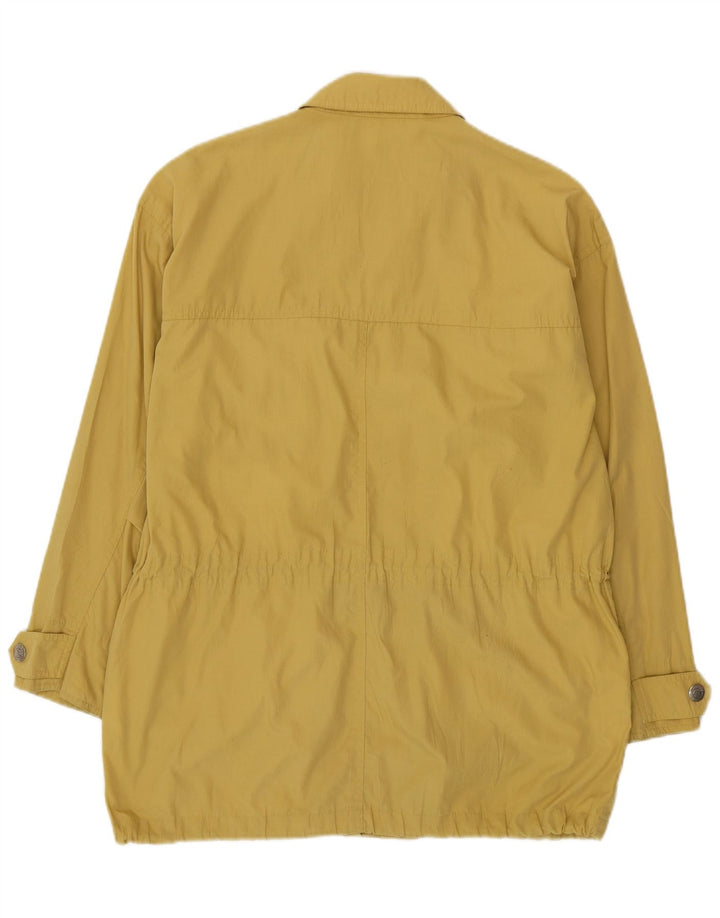 BRUGI Herre Loose Fit Utility Jacket UK 38 Medium Gul Polyester