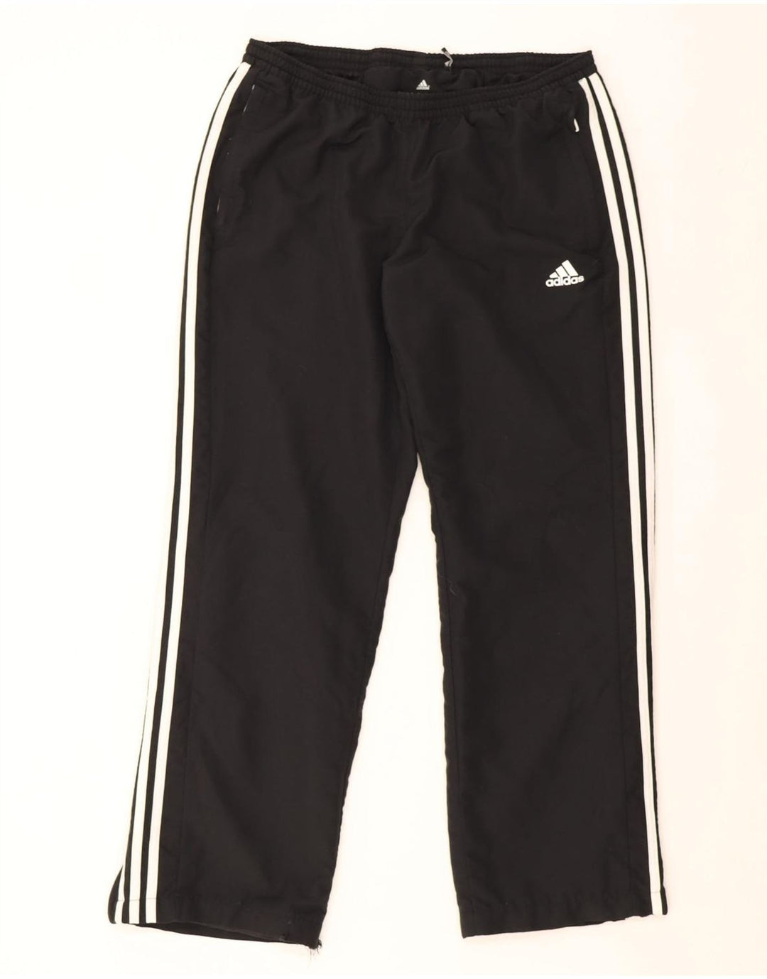 Adidas Womens Tracksuit Trousers UK 16/18 Large Black Polyester