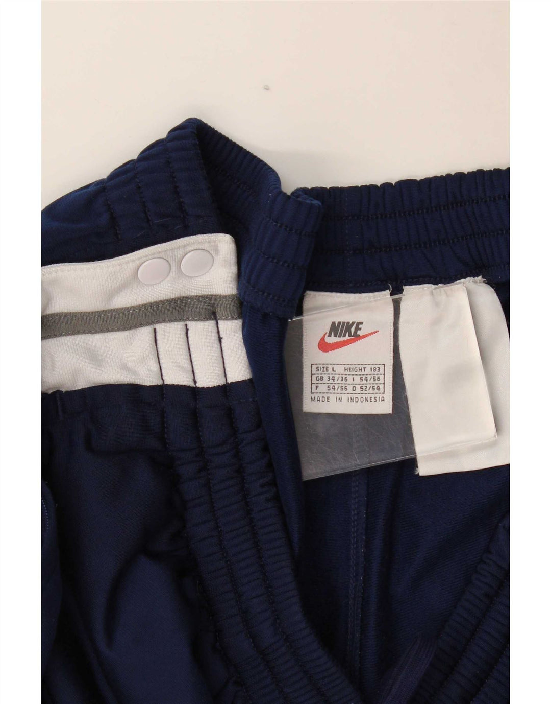 Nike Mens Tracksuit Trousers Large W36 L32 Navy Blue