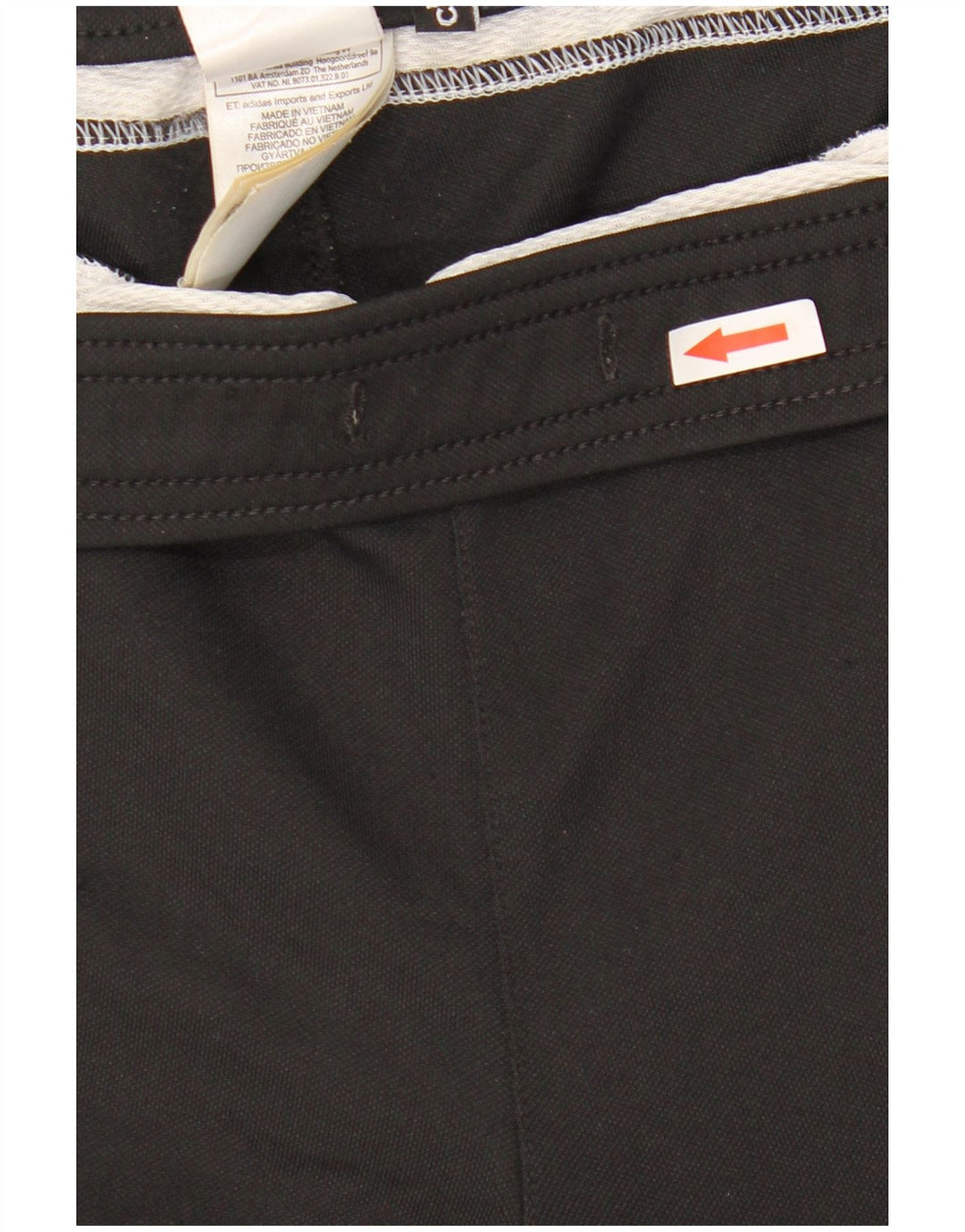 Adidas Pantalon de survêtement Climacool pour homme Petit Noir Polyester Colorblock