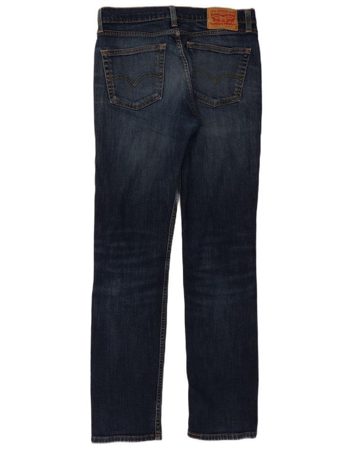 Levi's Mens 511 Slim Jeans W32 L34 Navy Blue Cotton