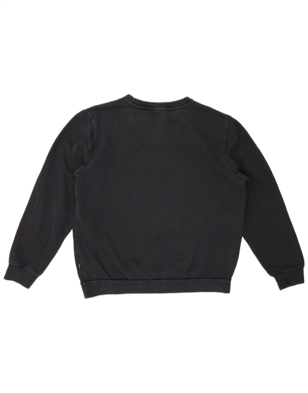 PUMA grafisk sweatshirt til mænd mellem sort bomuld