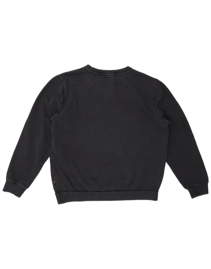 PUMA grafisk sweatshirt til mænd mellem sort bomuld