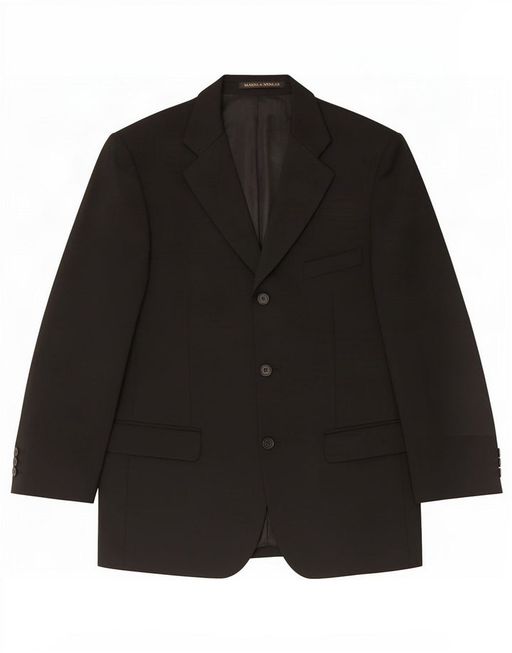 Marks & Spencer Ανδρικό Μπουφάν Blazer με 3 κουμπιά St. Michael UK 40 Medium Black