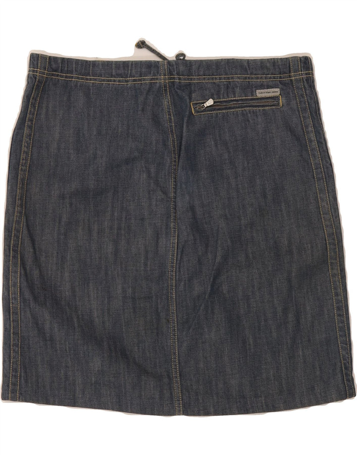 CALVIN KLEIN JEANS Womens Denim Skirt W30 Medium Blue Cotton Vintage Calvin Klein Jeans and Second-Hand Calvin Klein Jeans from Messina Hembry 