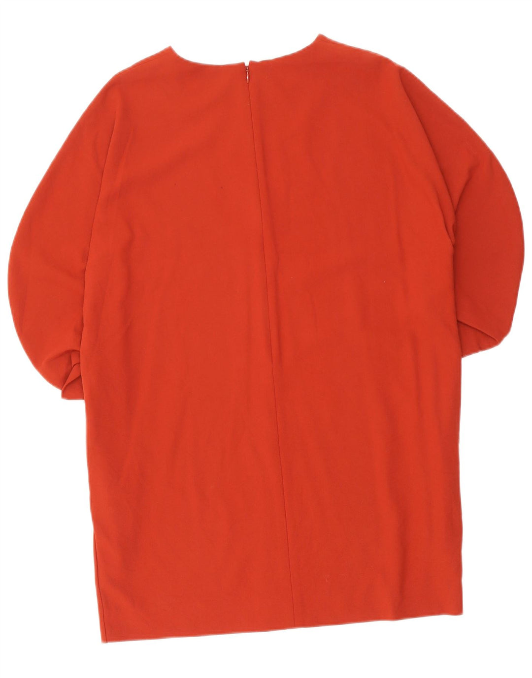 Cos Womens 3/4 Sleeve Shift Dress EU 38 Medium Red