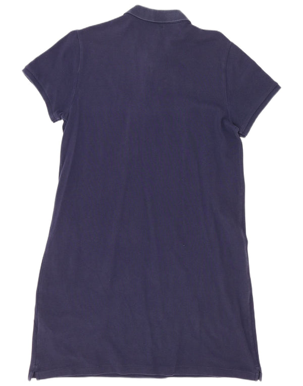 Polo Ralph Lauren Damenkleid UK 16 Large Marineblau Baumwolle