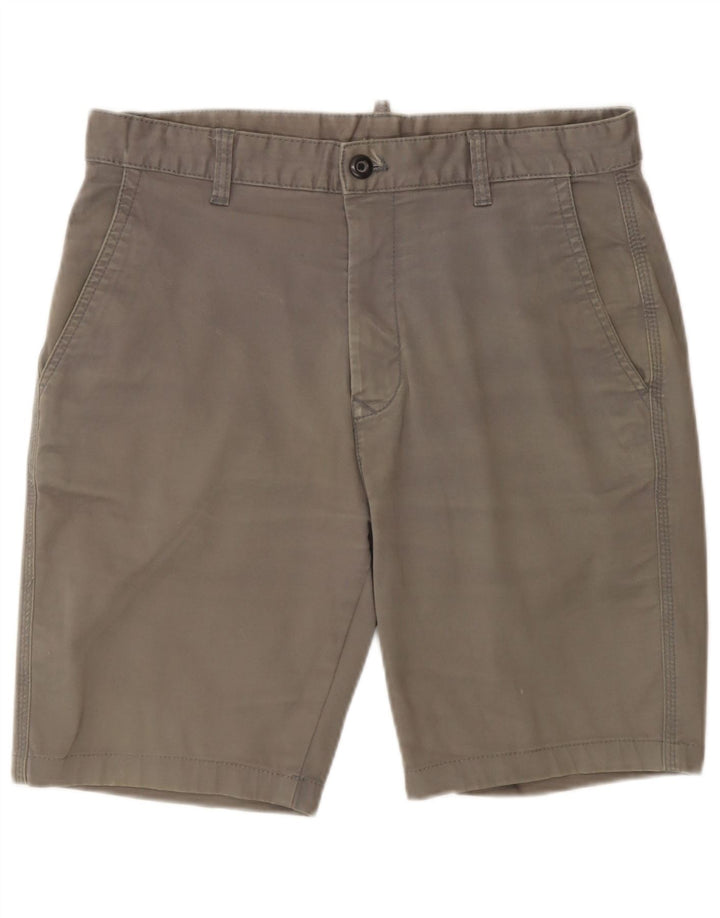 Zara Mens Chino Shorts EU 40 Medium W31 Grey