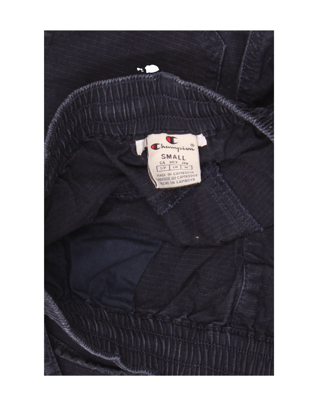 CHAMPION Mens Tracksuit Trousers Small Navy Blue Vintage Champion and Second-Hand Champion from Messina Hembry 