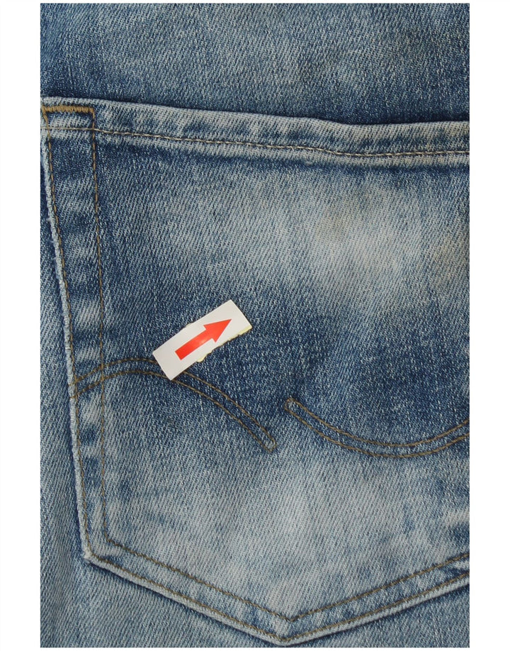 Jack & Jones Mens GLENN Slim Jeans W30 L30 Blue Cotton