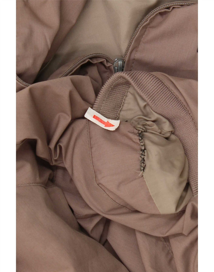 Members Only Mens Military Bomber Jacket UK 36 Small Grey