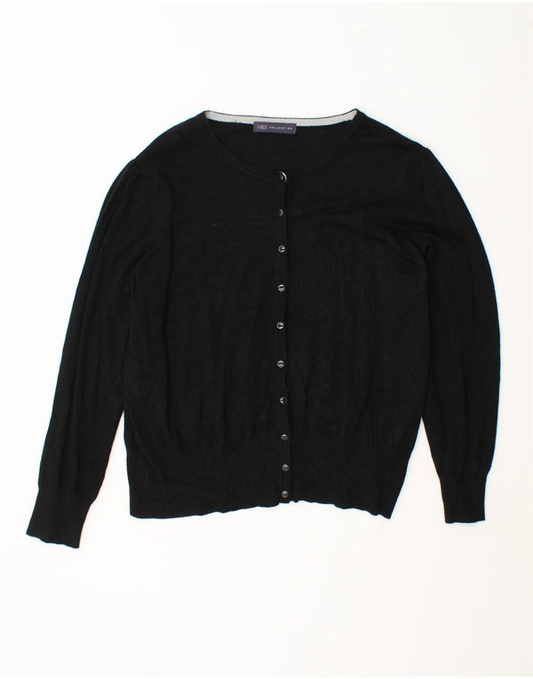 Marks & Spencer Dame Bolero Jumper UK 18 XL Sort Viscose