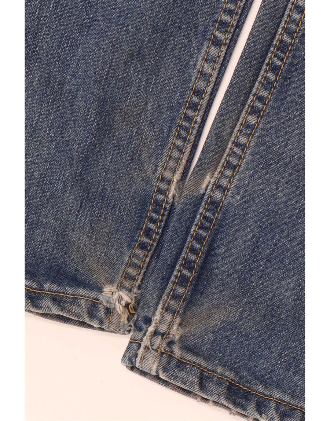 Lee Mens Slim Jeans W28 L34 Blue Cotton
