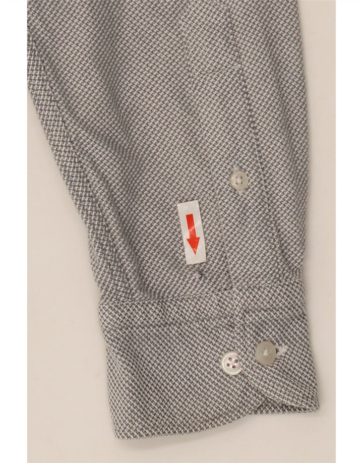 Massimo Dutti Mens Shirt Medium Grey