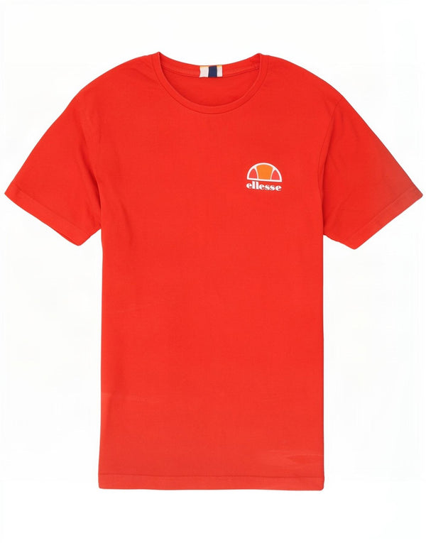Ανδρικό T-Shirt Ellesse Top XS Orange Cotton