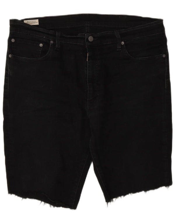 Levi's muške 511 traper kratke hlače W38 XL crni pamuk