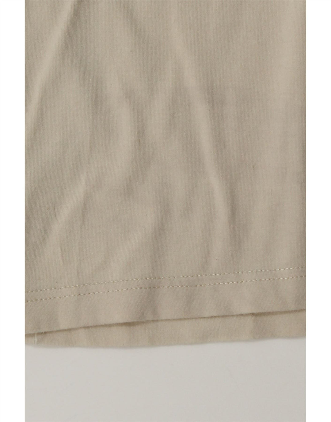 FRED PERRY Womens 3/4 Sleeve Pullover Shirt UK 14 Large Beige Colourblock