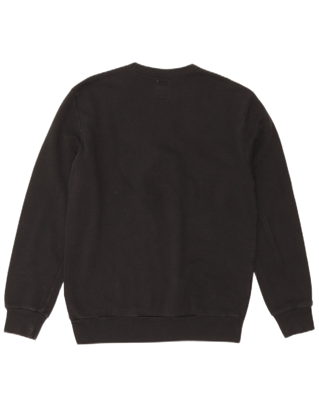 GAP Mens Graphic Sweatshirt Jumper Small Black Cotton
