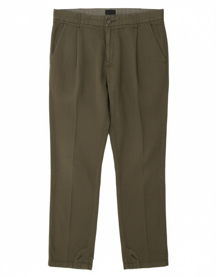 Calça Chino Feminina DIESEL W30 L29 Algodão Verde