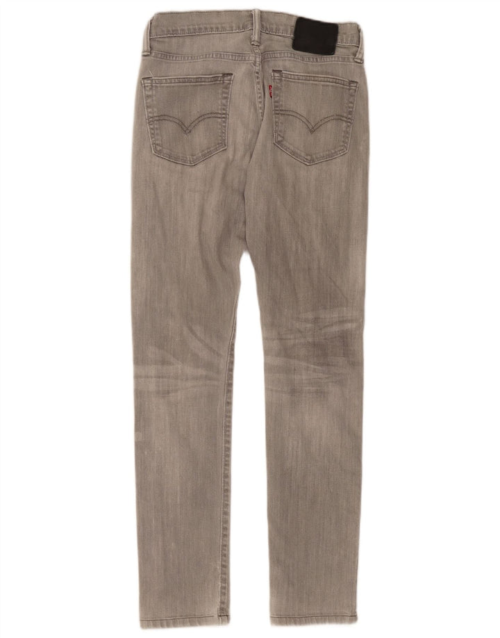Levi's Skinny Jeans til kvinder W29 L32 Grå bomuld