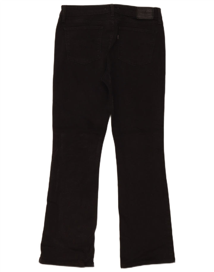 Levi's Mujer 715 Vaqueros Bootcut W29 L29 Algodón Negro