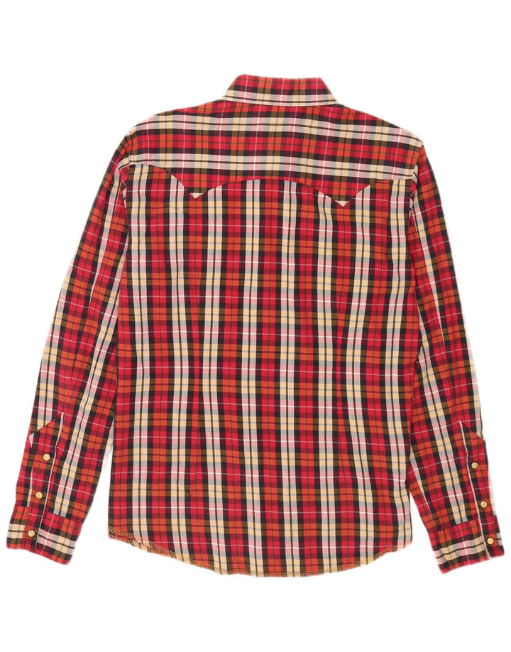 Lee Camisa De Franela Para Hombre XL A Cuadros Rojos