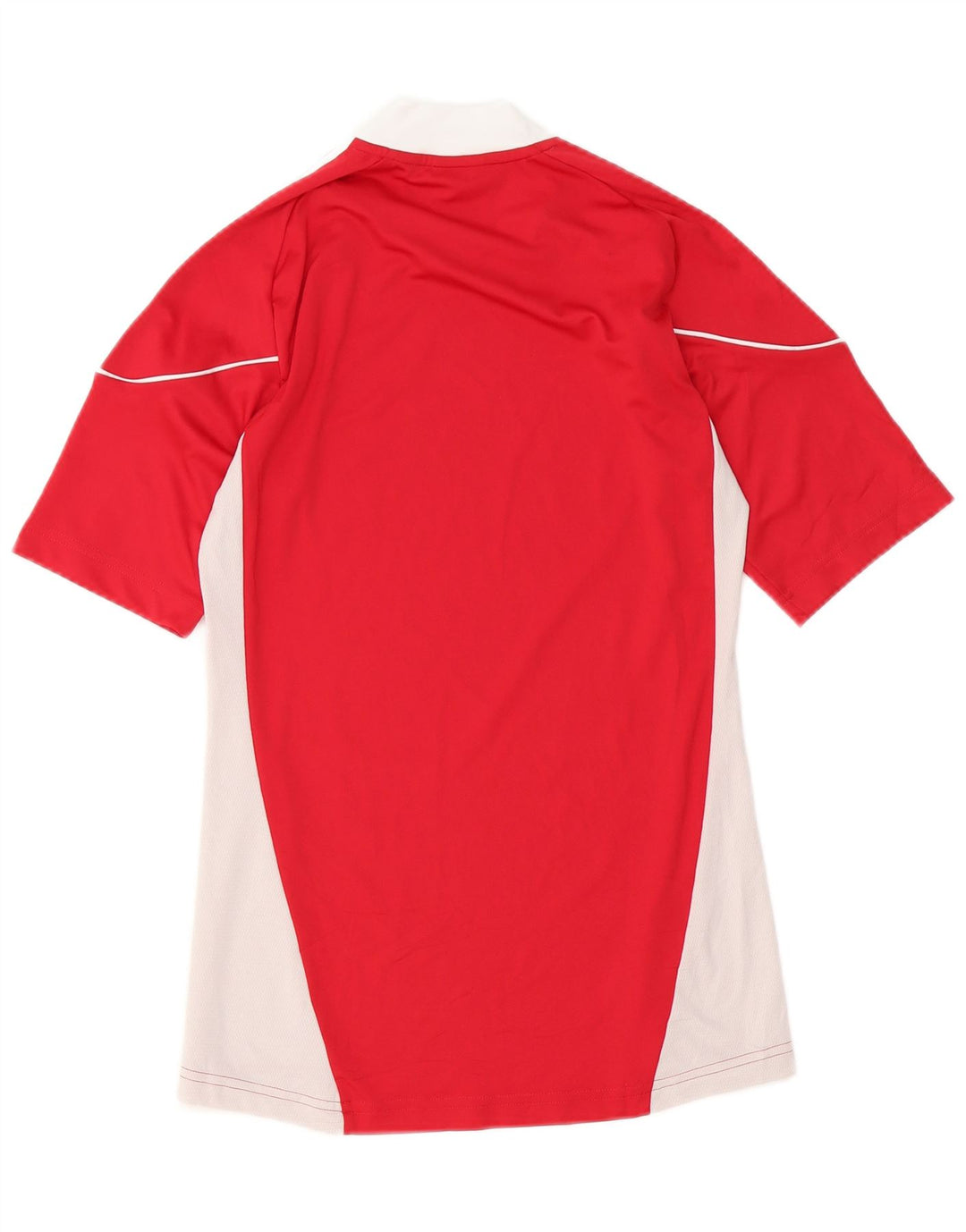 Adidas Mens Climacool T-Shirt Top XS Red Colourblock Polyester