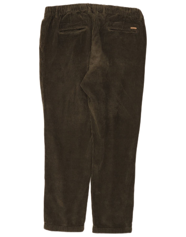 Pantaloni da jogging da uomo Carrera in velluto a coste W38 L29 cotone kaki