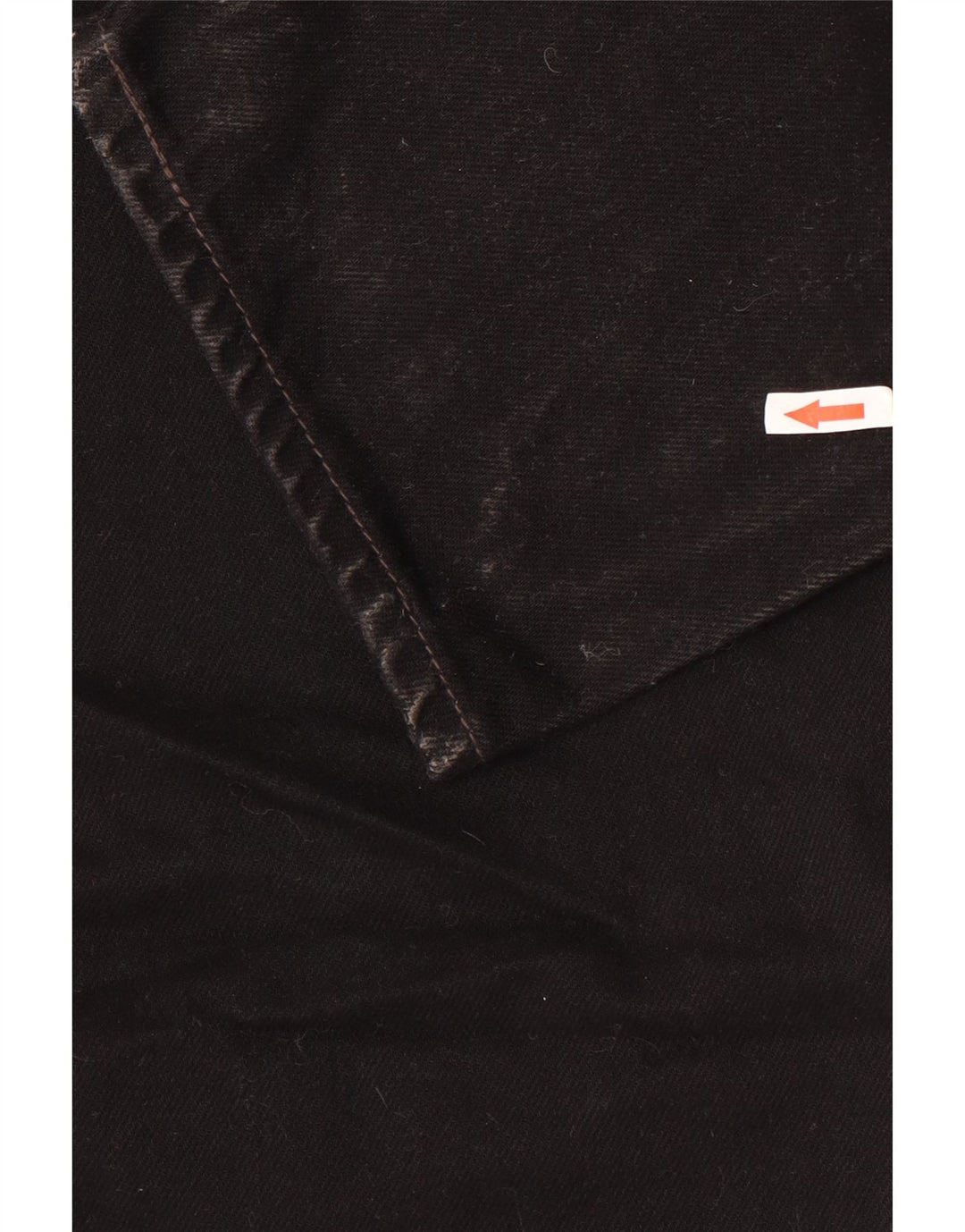 Levi's Mens 501 Straight Jeans W30 L30 Black Cotton