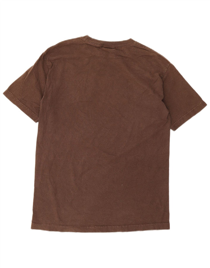 Vans Mens Graphic T-Shirt Top Small Brown