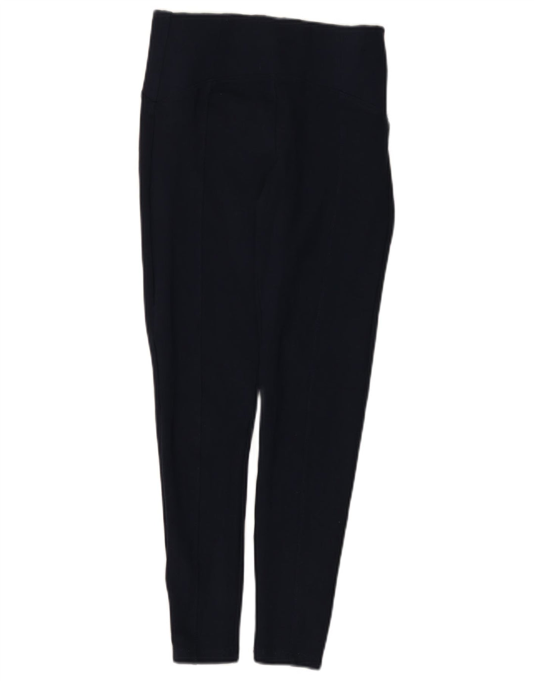 Marks & Spencer Womens Leggings UK 8 Small Navy Blue Viscose