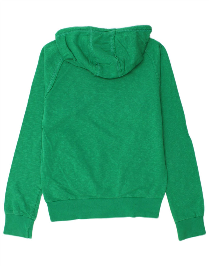 Errea Mens Graphic Hoodie Jumper Small Green Cotton