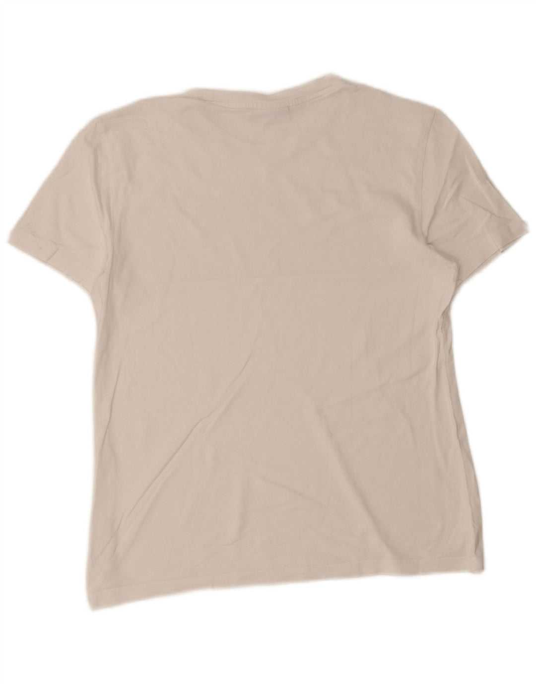 Calvin Klein Mens Graphic T-Shirt Top Large White