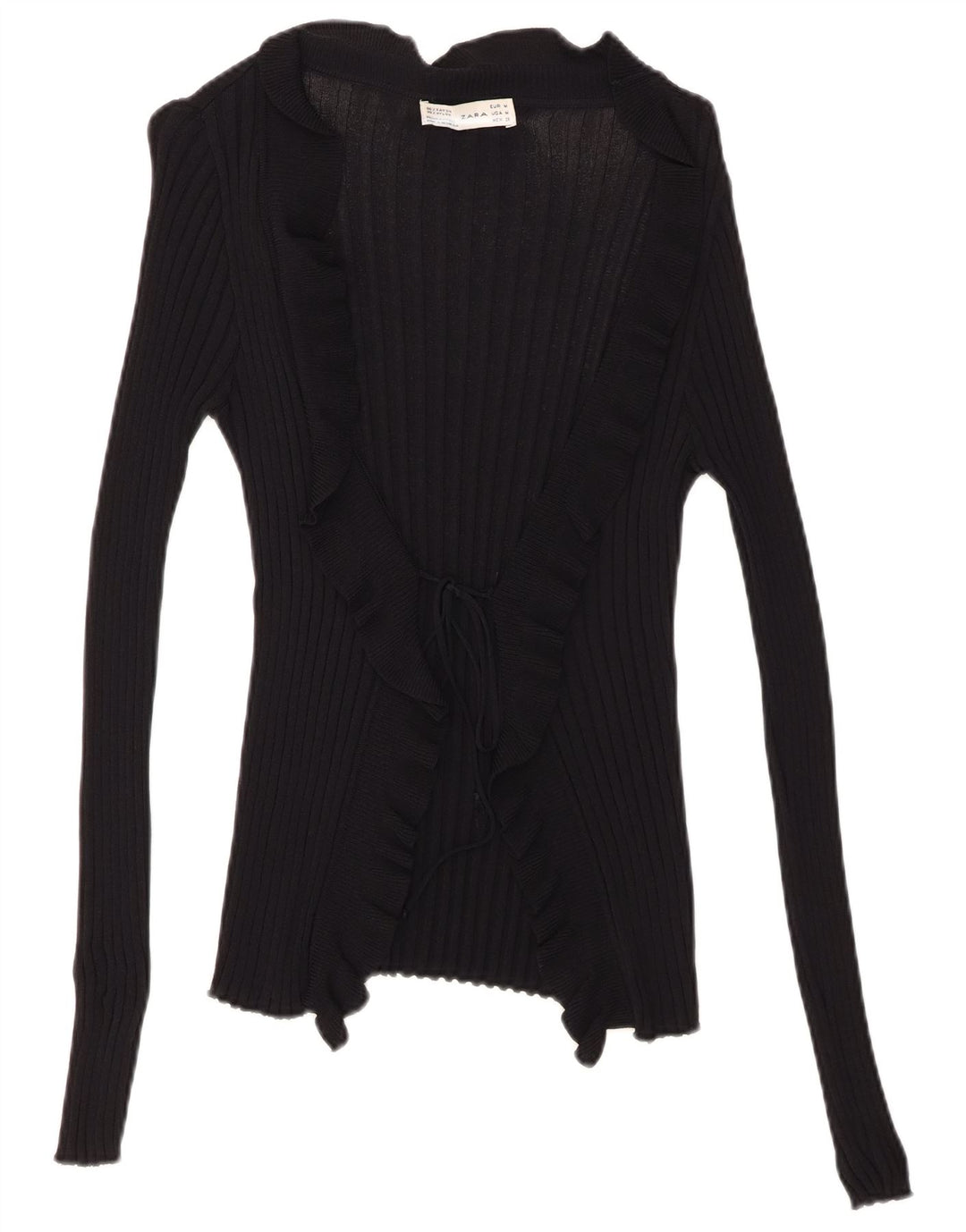 Zara Dame Cardigan Top UK 12 Medium Sort