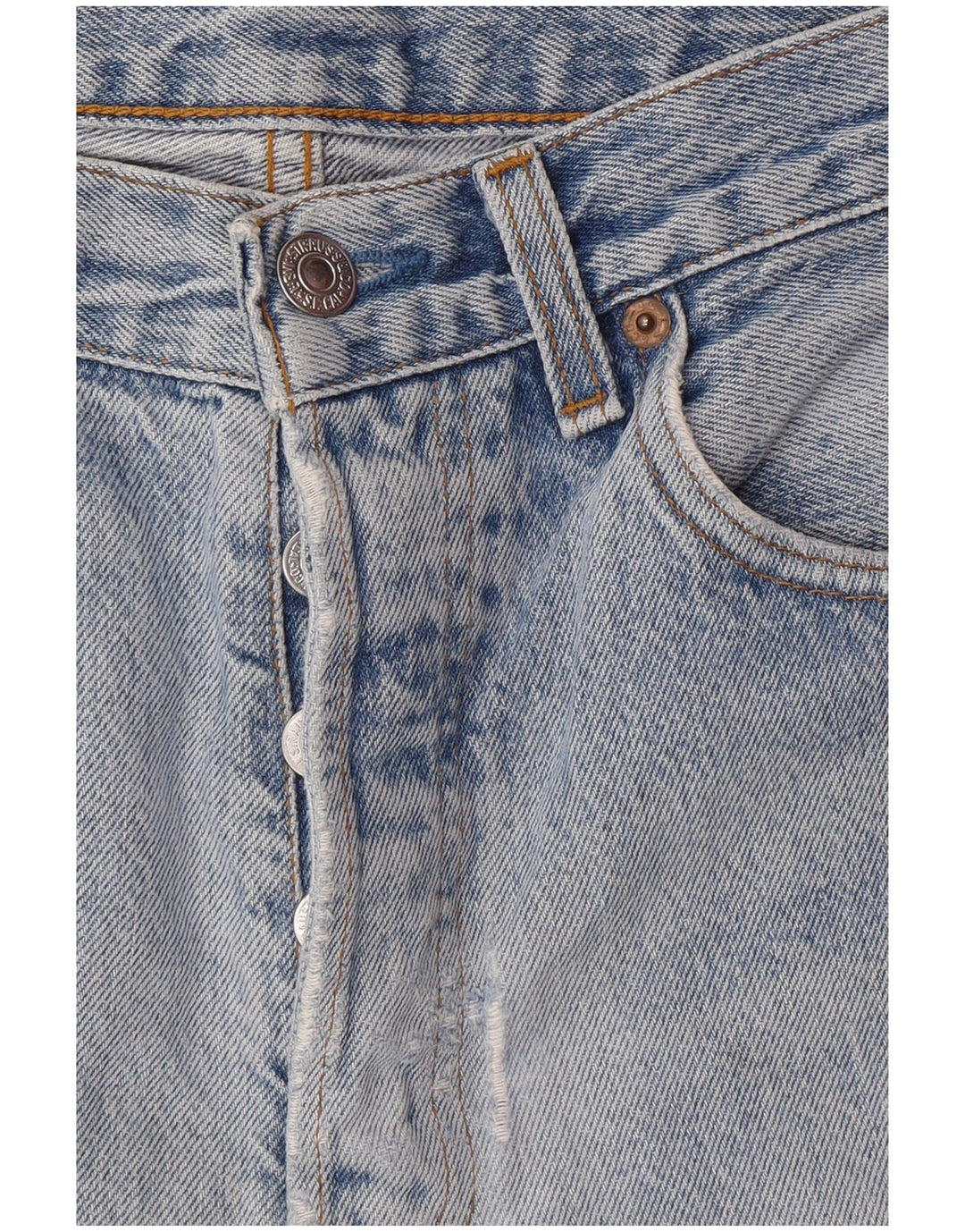 LEVI'S Mens Denim Shorts W30 Medium Blue