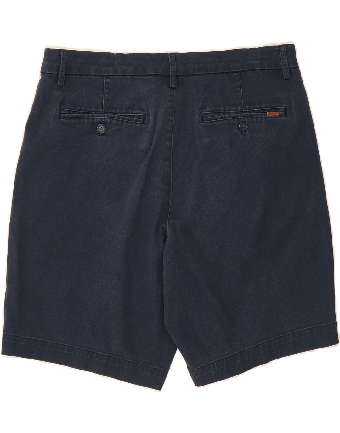 CHAPS Mens Chino Shorts W33 Medium Navy Blue Cotton Vintage Chaps and Second-Hand Chaps from Messina Hembry 
